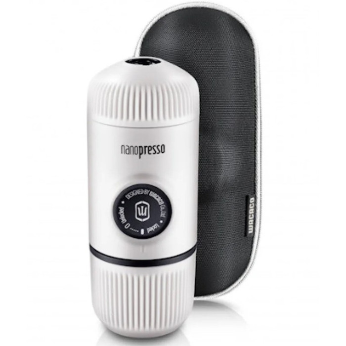 Портативна еспресо-кавоварка Wacaco Nanopresso, White (WNANOWH)