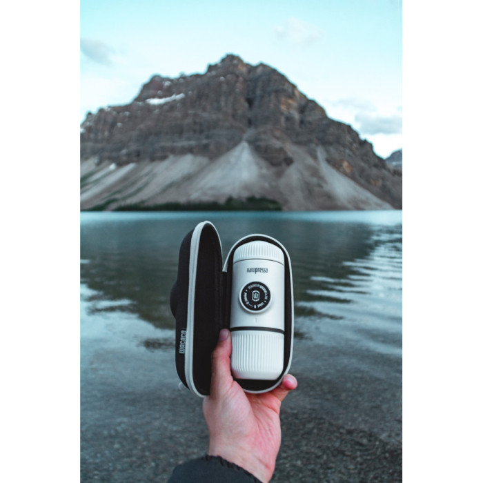 Портативна еспресо-кавоварка Wacaco Nanopresso, White (WNANOWH)
