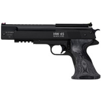Пневматический пистолет Weihrauch HW 45 Black Star, кал. 4.5 (10.450200-00)