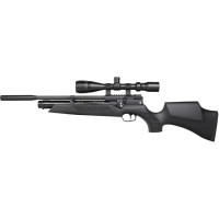 Пневматическая редукторная PCP винтовка Weihrauch HW 110 S Black stock, кал. 4.5 (20.110S20-01)