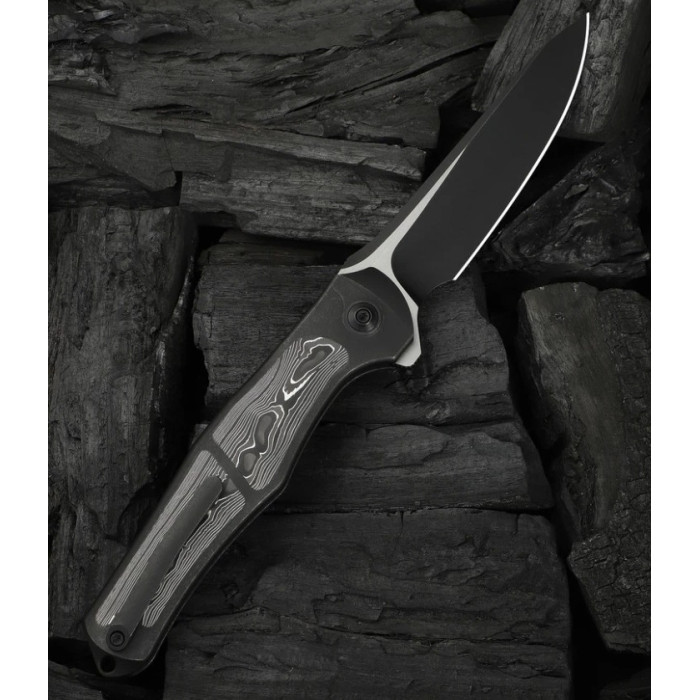 Ніж складаний Weknife 702XI Black Titanium (лімітована серія) (WE07B-2)