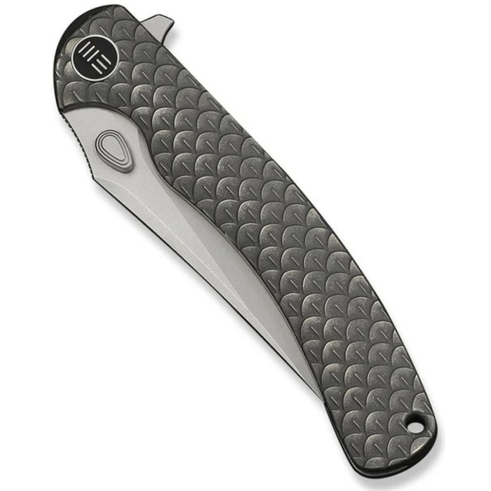 Нож складной Weknife Dracarys, (9.1 см) Böhler M390 / титан 6AL4V серый (WE25061B-1)