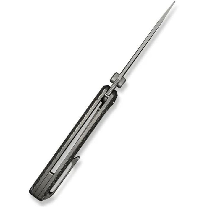 Нож складной Weknife Dracarys, (9.1 см) Böhler M390 / титан 6AL4V серый (WE25061B-1)