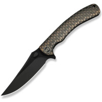 Нож складной Weknife Dracarys, (9.1 см) Böhler M390 / титан 6AL4V бронзовый/черный (WE25061B-4)