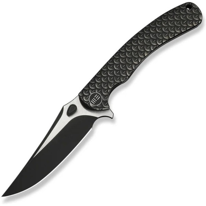 Нож складной Weknife Dracarys, (9.1 см) Böhler M390 / титан 6AL4V черный (WE25061B-5)