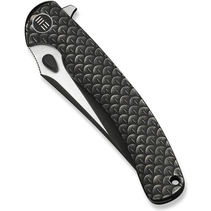 Нож складной Weknife Dracarys, (9.1 см) Böhler M390 / титан 6AL4V черный (WE25061B-5)