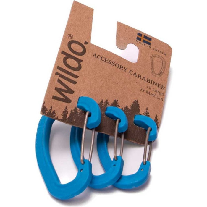Набор карабинов Wildo Accessory Carabiner Set Light Blue (89645)
