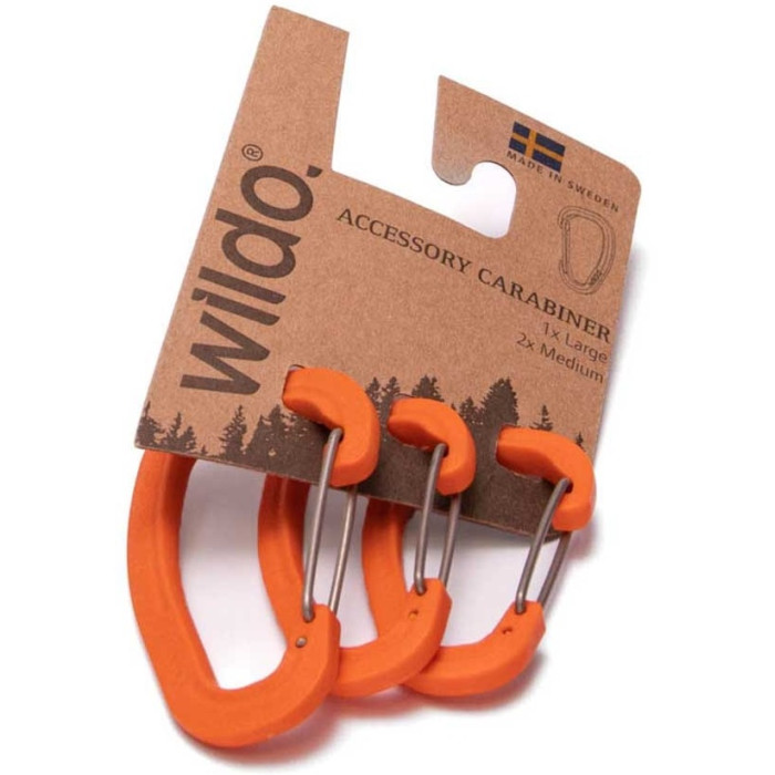 Набір карабінів Wildo Accessory Carabiner Set Orange (89657)