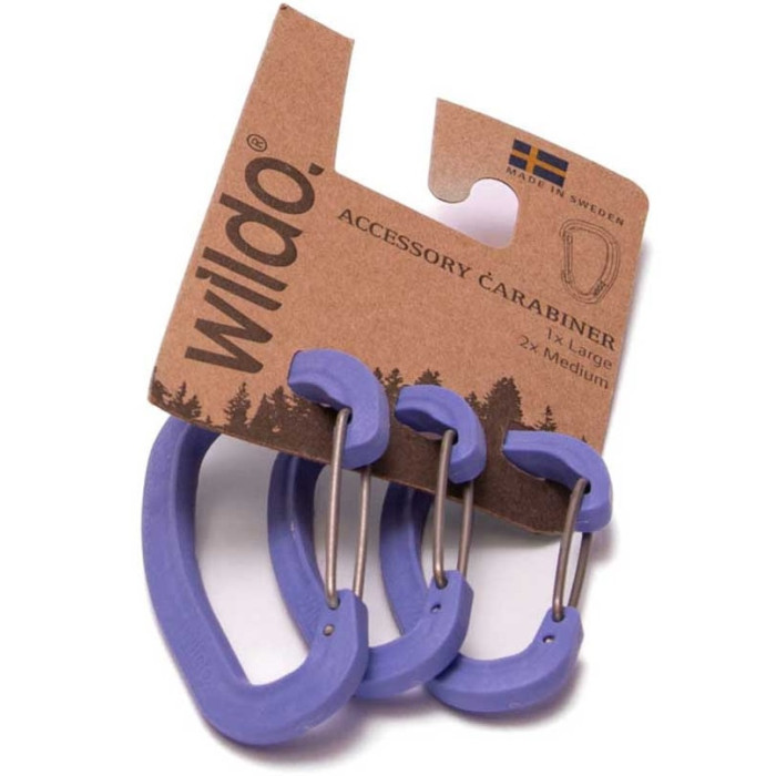 Набір карабінів Wildo Accessory Carabiner Set Blueberry (89675)