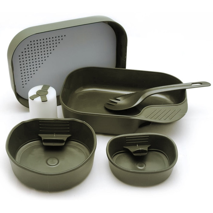 Набір посуду Wildo Camp-A-Box Complete Olive Green (W10264)