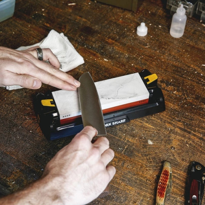 Точилка ручная Work Sharp Benchtop Whetstone Sharpener (WSBCHWHT-I)