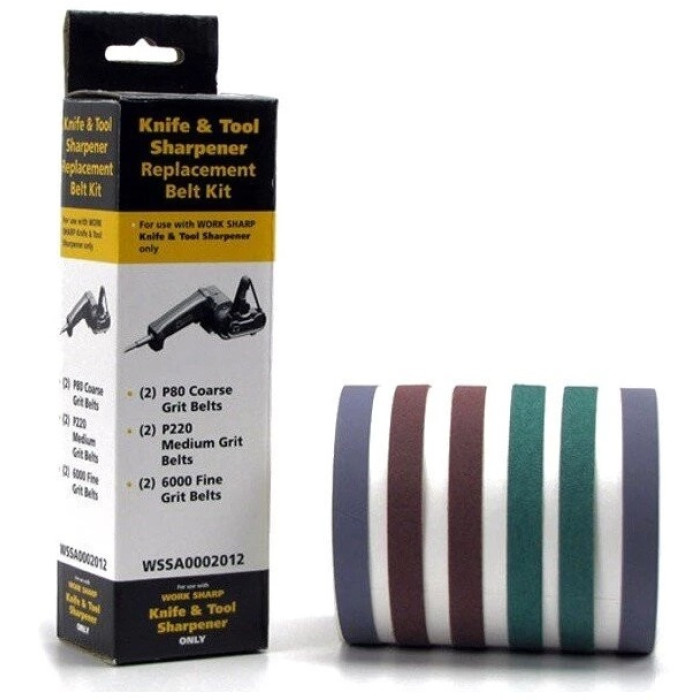 Набір змінних ременів (6 шт) Work Sharp Assorted Belt Kit для точилки Darex (WSSA0002012)