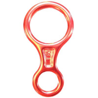 Страхувальний (спусковий) пристрій X-ALP Belay 8 Classic Alu Red (A234)