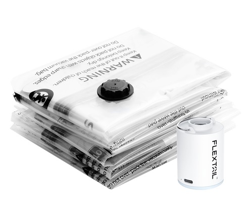 Вакуумні пакети Flextail, розмір M (50х70 см), 4 шт (6971670130370)