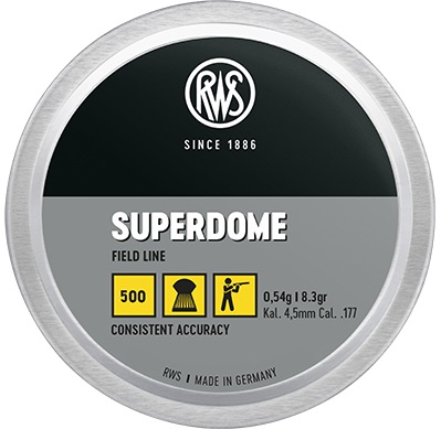 Кульки RWS SuperDome 0,54 г, 500 шт, кал. 4,5 мм (2136791)
